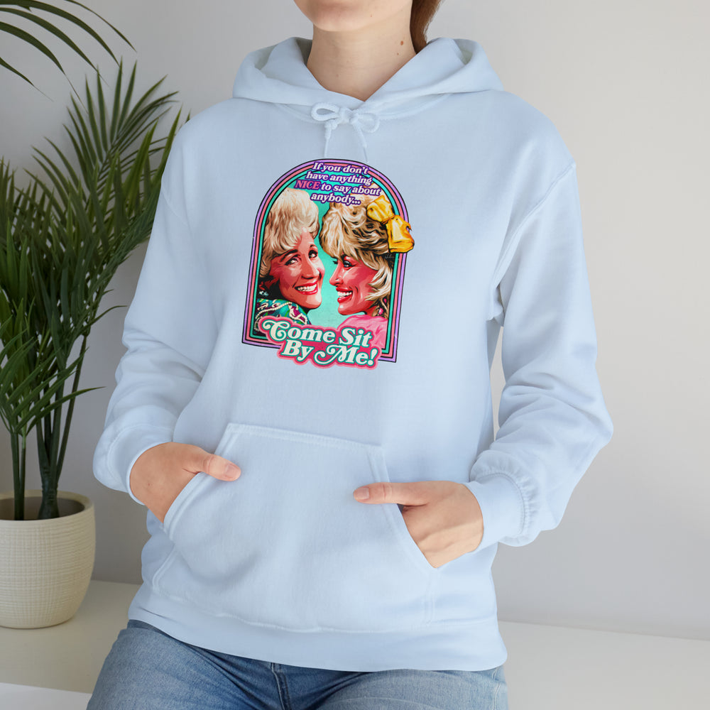 Come Sit By Me! [Australian-Printed] - Unisex Heavy Blend™ Hooded Sweatshirt