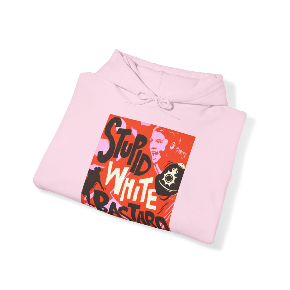 Stupid White Bastard [Australian-Printed] - Unisex Heavy Blend™ Hooded Sweatshirt