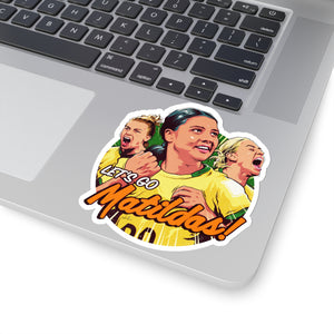 Let's Go Matildas! - Kiss-Cut Stickers