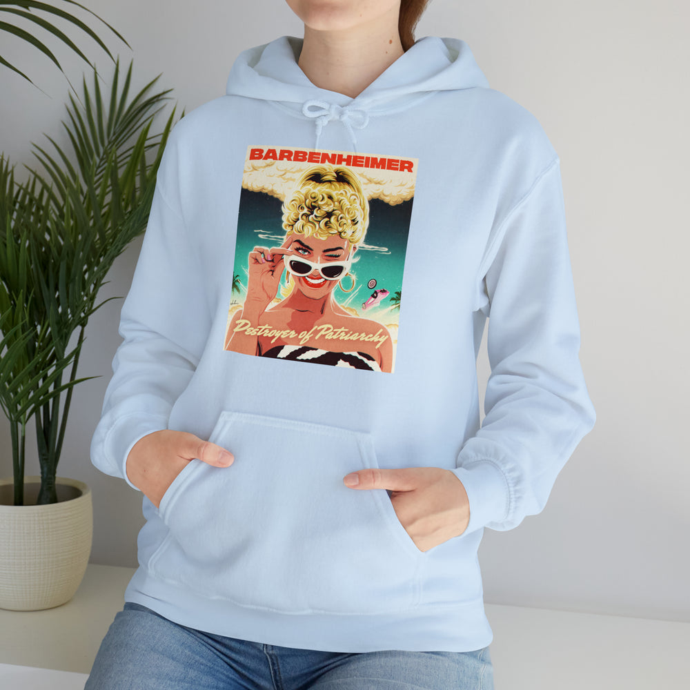 BARBENHEIMER [Australian-Printed] - Unisex Heavy Blend™ Hooded Sweatshirt