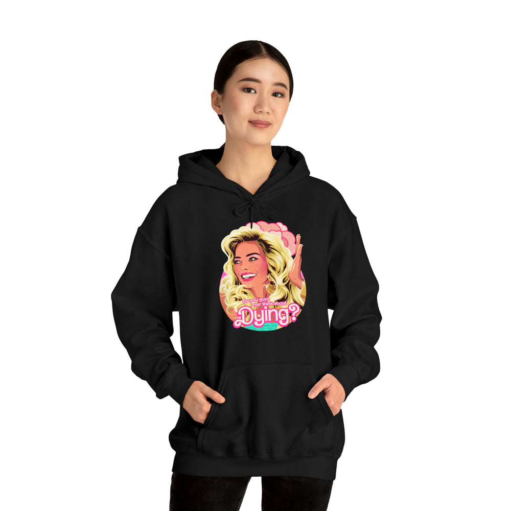 Do You Guys Ever Think About Dying? [Australian-Printed] - Unisex Heavy Blend™ Hooded Sweatshirt