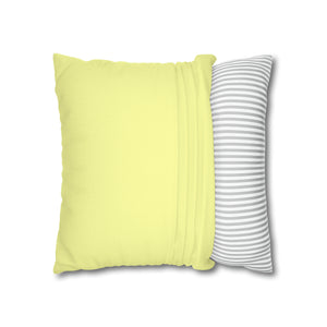 ROSE - Spun Polyester Square Pillow Case 16x16" (Slip Only)
