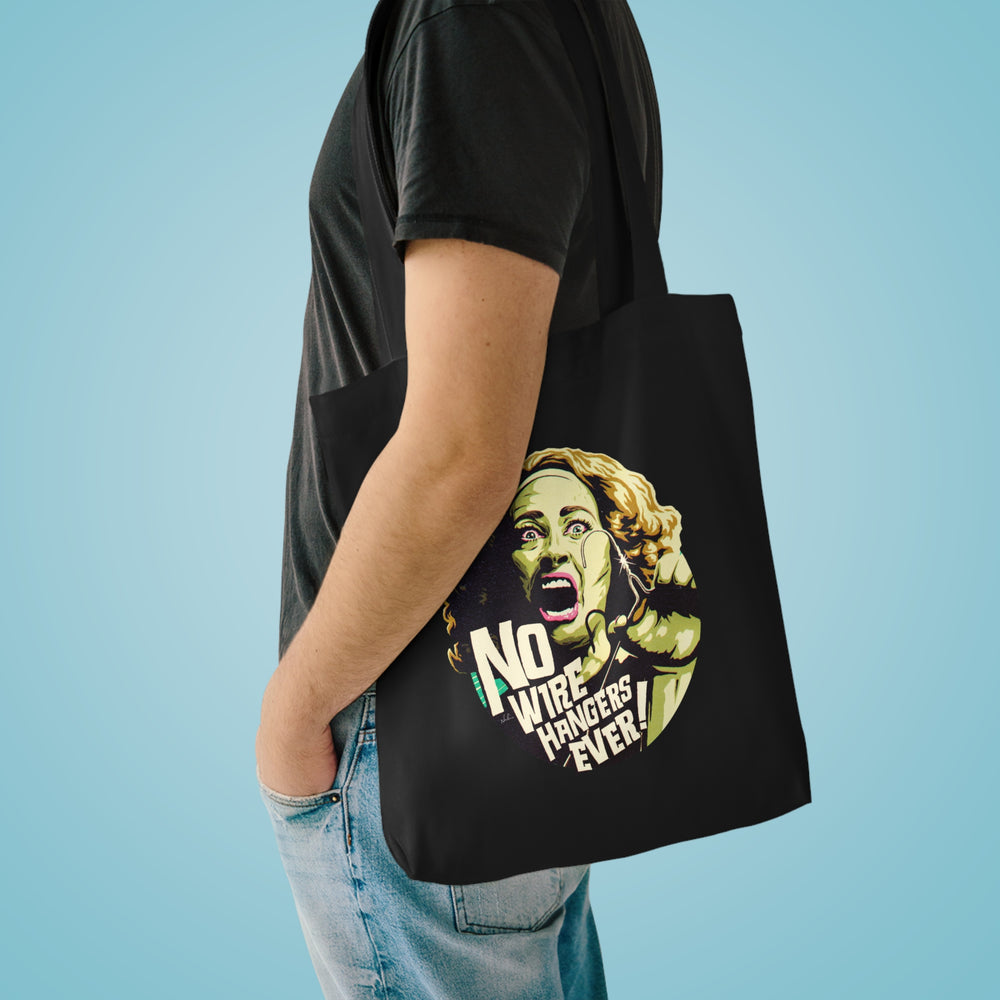 NO WIRE HANGERS EVER! [Australian-Printed] - Cotton Tote Bag