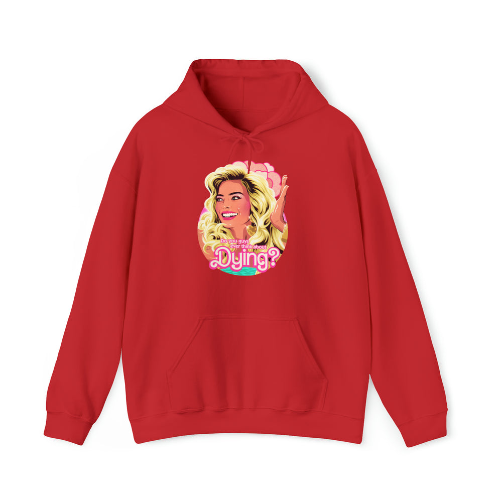 Do You Guys Ever Think About Dying? [Australian-Printed] - Unisex Heavy Blend™ Hooded Sweatshirt