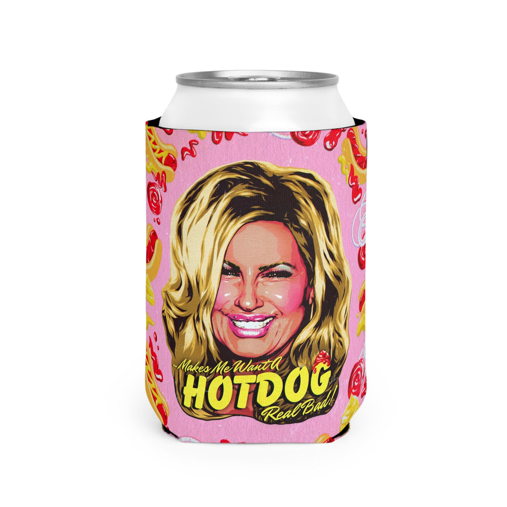 Makes Me Want A Hot Dog Real Bad! - Can Cooler Sleeve