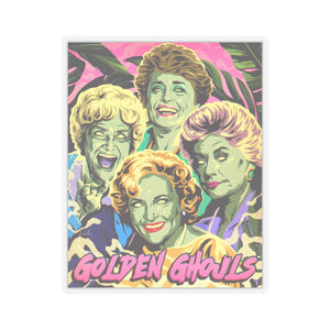 GOLDEN GHOULS - Kiss-Cut Stickers