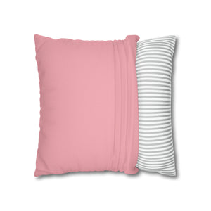 HYACINTH - Spun Polyester Square Pillow Case 16x16" (Slip Only)