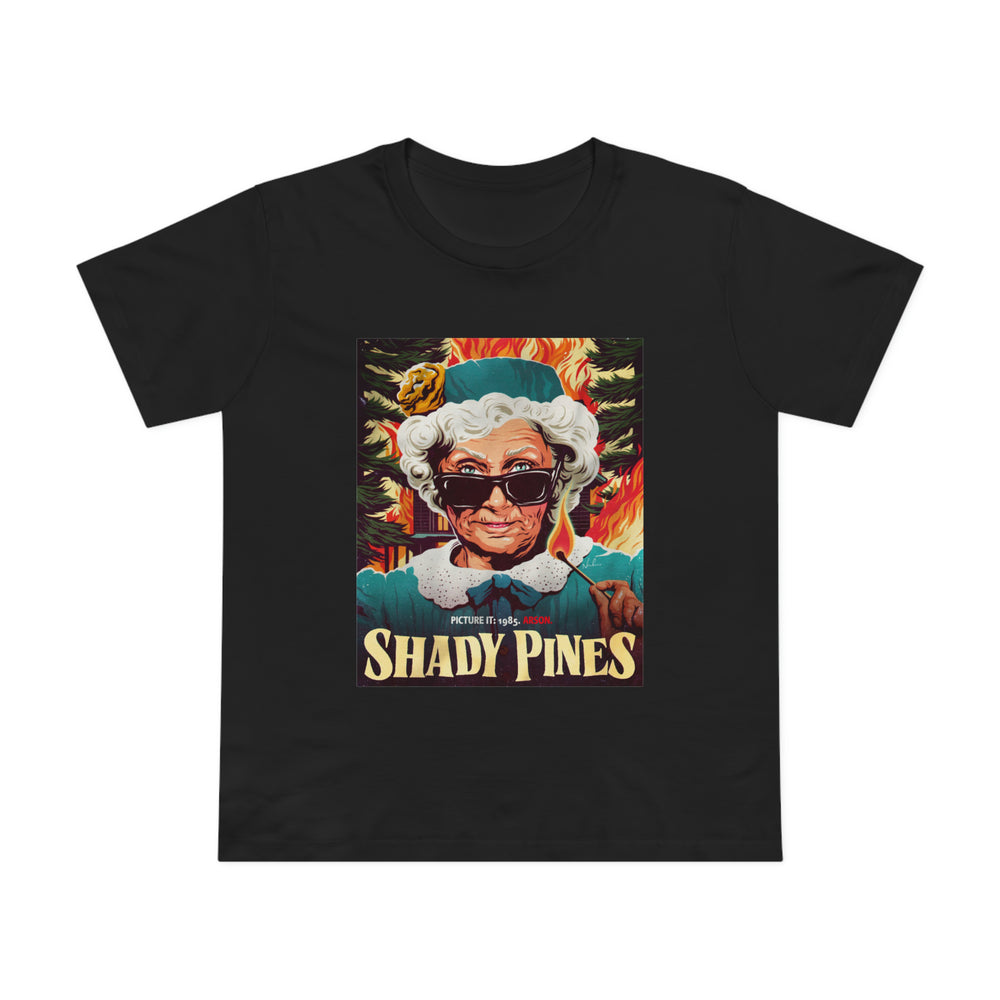 SHADY PINES [Australian-Printed] - Women’s Maple Tee