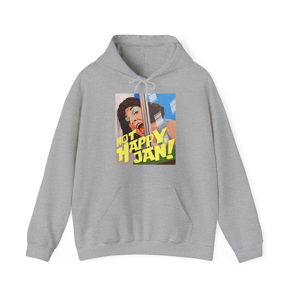 NOT HAPPY, JAN! [Australian-Printed] - Unisex Heavy Blend™ Hooded Sweatshirt