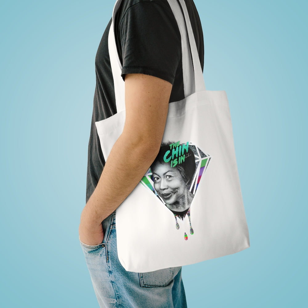 THE CHIN IS IN [Australian-Printed] - Cotton Tote Bag