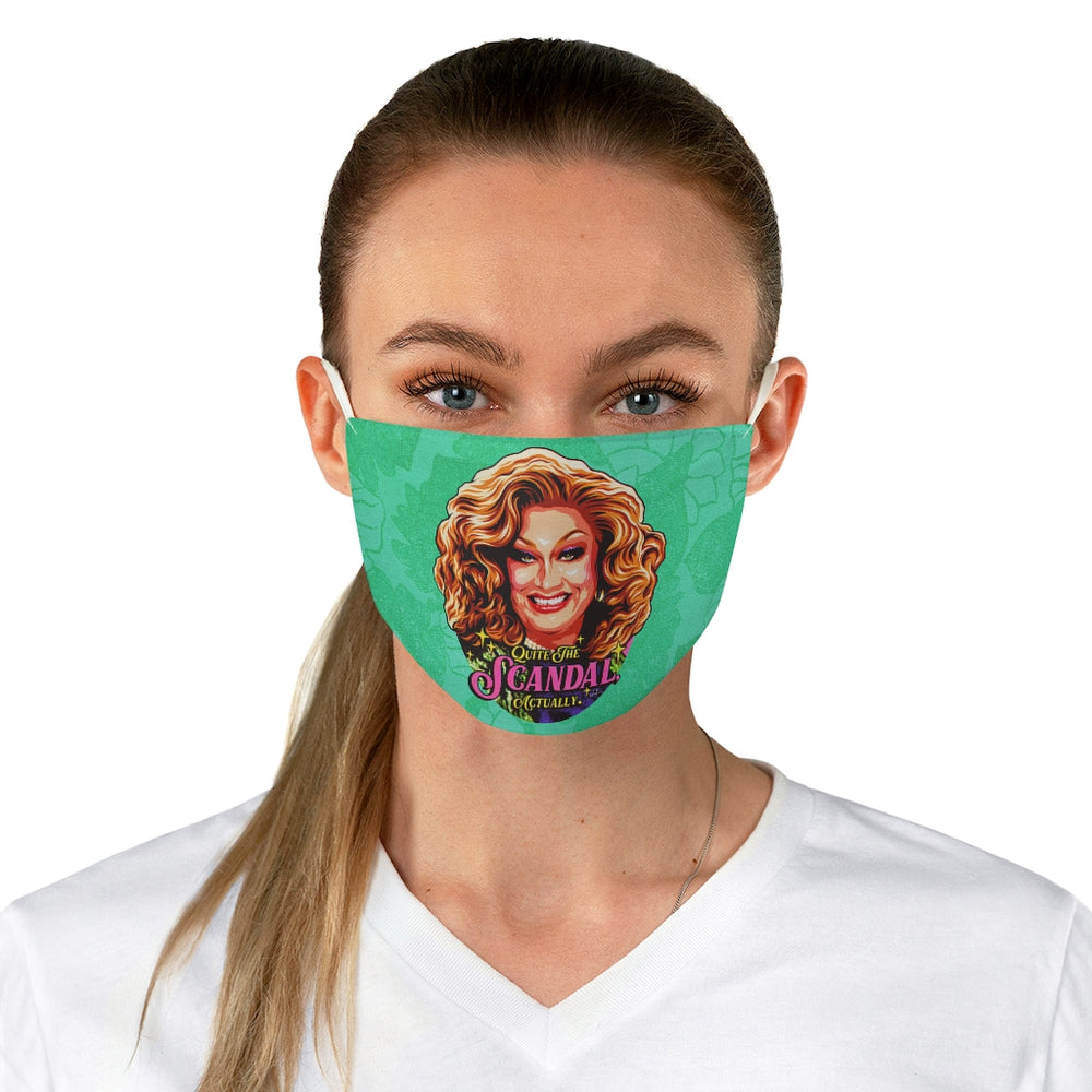 Quite The Scandal, Actually - Fabric Face Mask