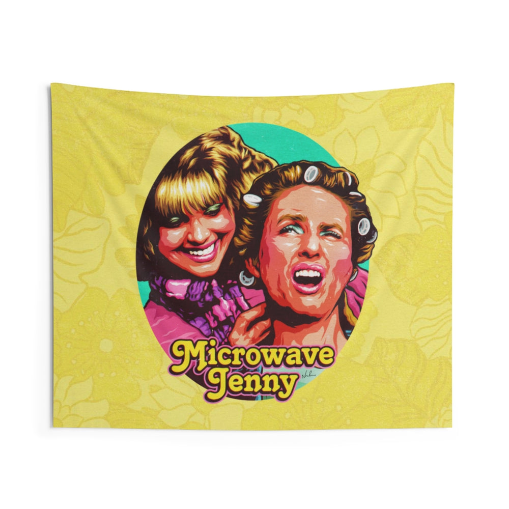 Microwave Jenny - Indoor Wall Tapestries