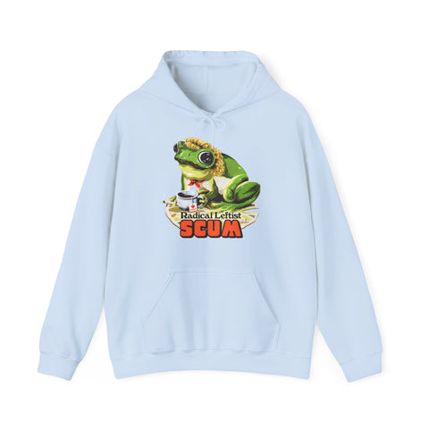 Radical Leftist Scum [Australian-Printed] - Unisex Heavy Blend™ Hooded Sweatshirt