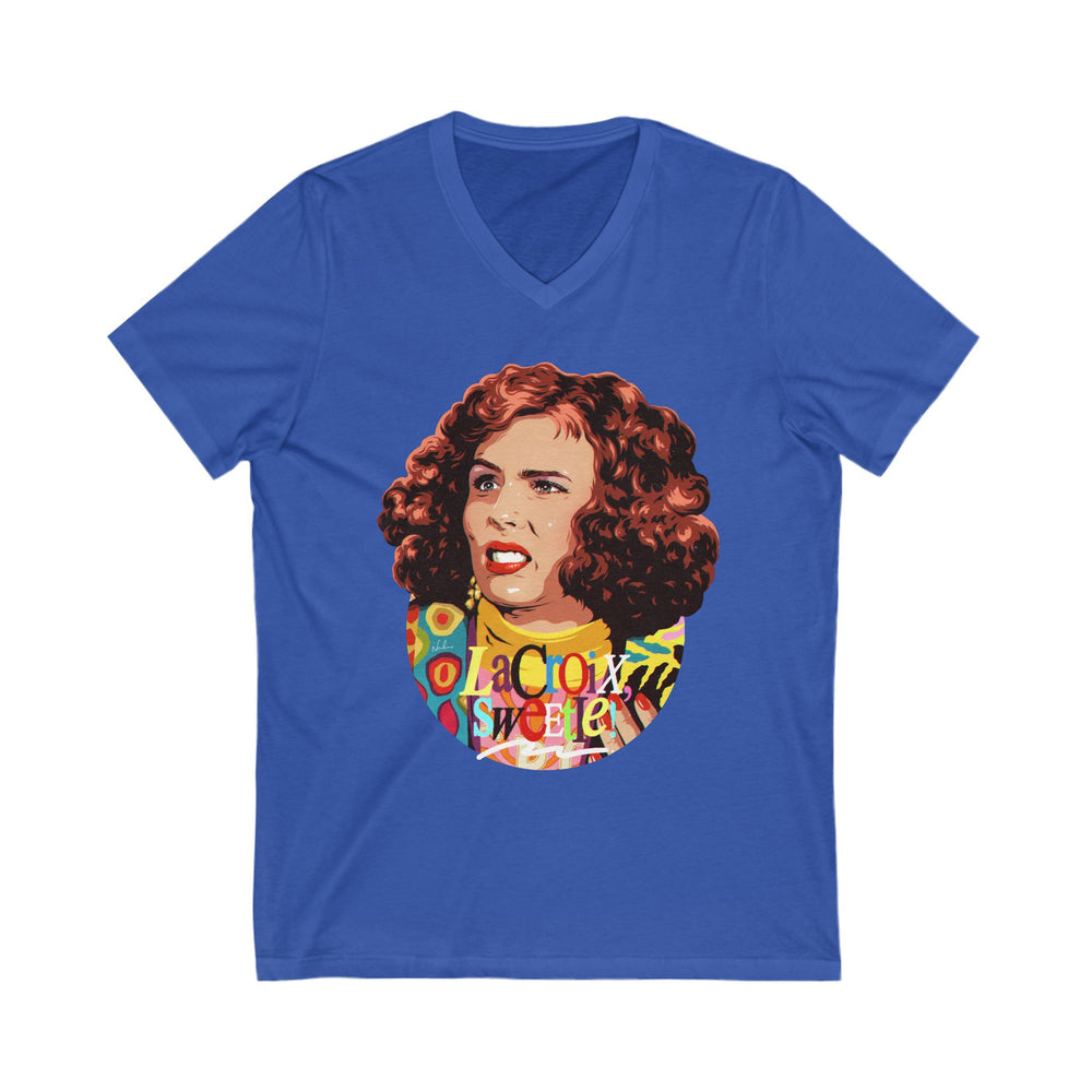 LaCroix, Sweetie! [US-Printed] - Unisex Jersey Short Sleeve V-Neck Tee