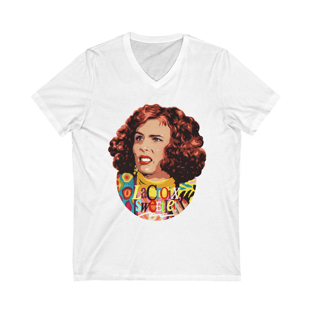LaCroix, Sweetie! [US-Printed] - Unisex Jersey Short Sleeve V-Neck Tee