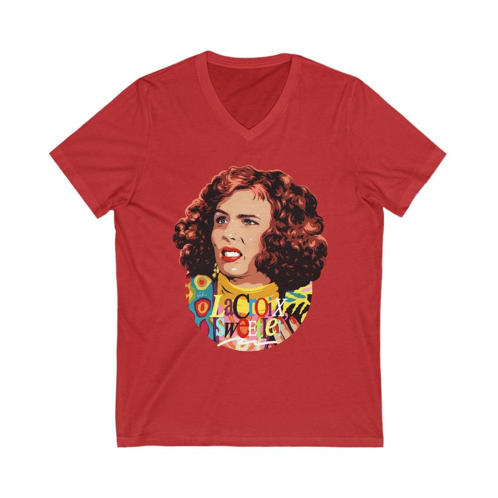 LaCroix, Sweetie! [US-Printed] - Unisex Jersey Short Sleeve V-Neck Tee