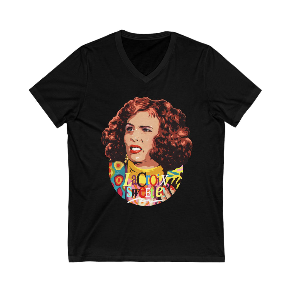LaCroix, Sweetie! [US-Printed] - Unisex Jersey Short Sleeve V-Neck Tee