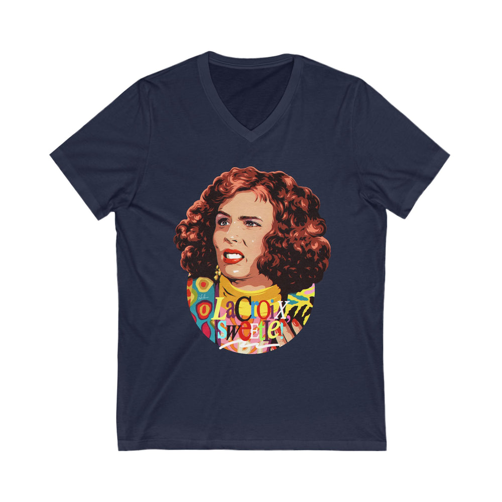 LaCroix, Sweetie! [US-Printed] - Unisex Jersey Short Sleeve V-Neck Tee