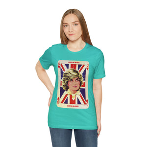 Queen Of Hearts [UK-Printed] - Unisex Jersey Short Sleeve Tee