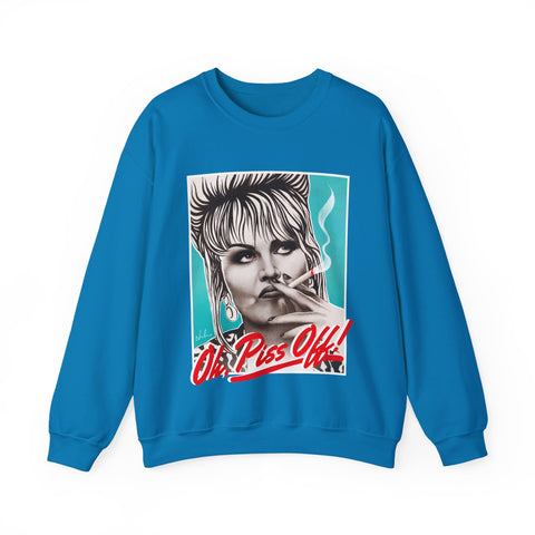 Oh, Piss Off! [UK-Printed] - Unisex Heavy Blend™ Crewneck Sweatshirt