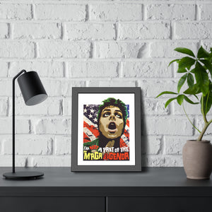 MAGA AGENDA - Framed Paper Posters