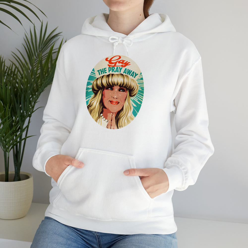 GAY THE PRAY AWAY [Australian-Printed] - Unisex Heavy Blend™ Hooded Sweatshirt