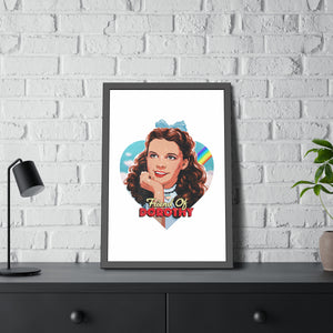 FRIEND OF DOROTHY [Coloured-BG] - Framed Paper Posters