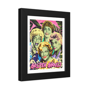 GOLDEN GHOULS - Framed Paper Posters