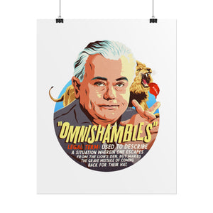 OMNISHAMBLES - Rolled Posters