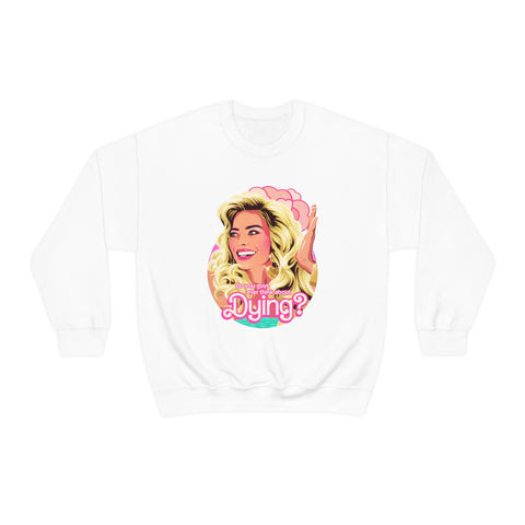 Do You Guys Ever Think About Dying? [Australian-Printed] - Unisex Heavy Blend™ Crewneck Sweatshirt