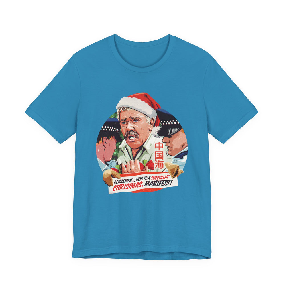 GENTLEMEN... THIS IS A SUCCULENT CHRISTMAS, MANIFEST! [US-Printed] - Unisex Jersey Short Sleeve Tee