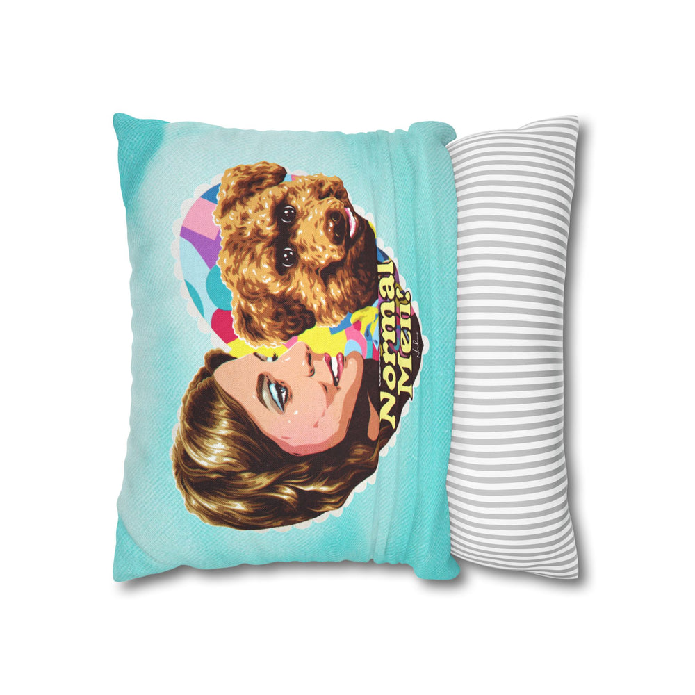 We're Just Normal Men - Spun Polyester Square Pillow Case 16x16" (Slip Only)