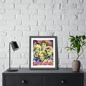 GOLDEN GHOULS - Framed Paper Posters