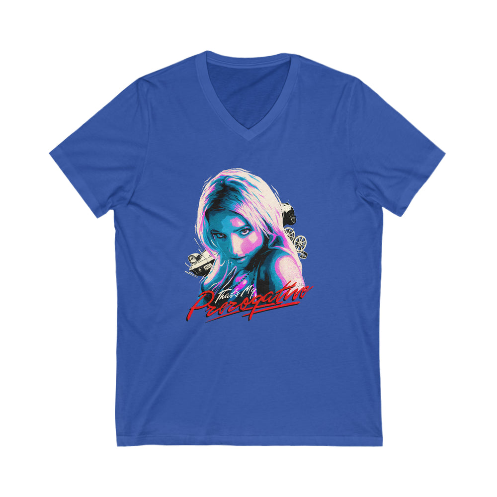 That's My Prerogative - Unisex Jersey Short Sleeve V-Neck Tee