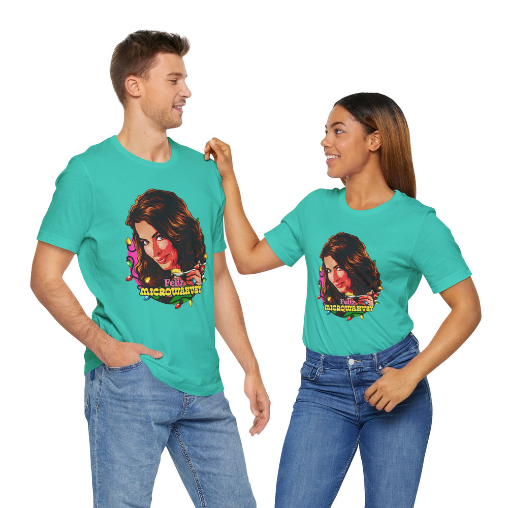 Feliz Microwahvey [US-Printed] - Unisex Jersey Short Sleeve Tee