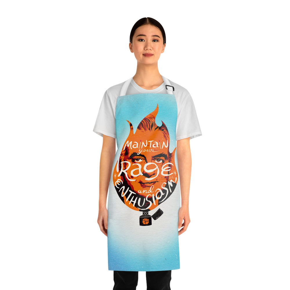 Maintain Your Rage And Enthusiasm - Apron (AOP)