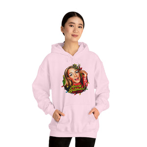 Merry Britmas! [Australian-Printed] - Unisex Heavy Blend™ Hooded Sweatshirt