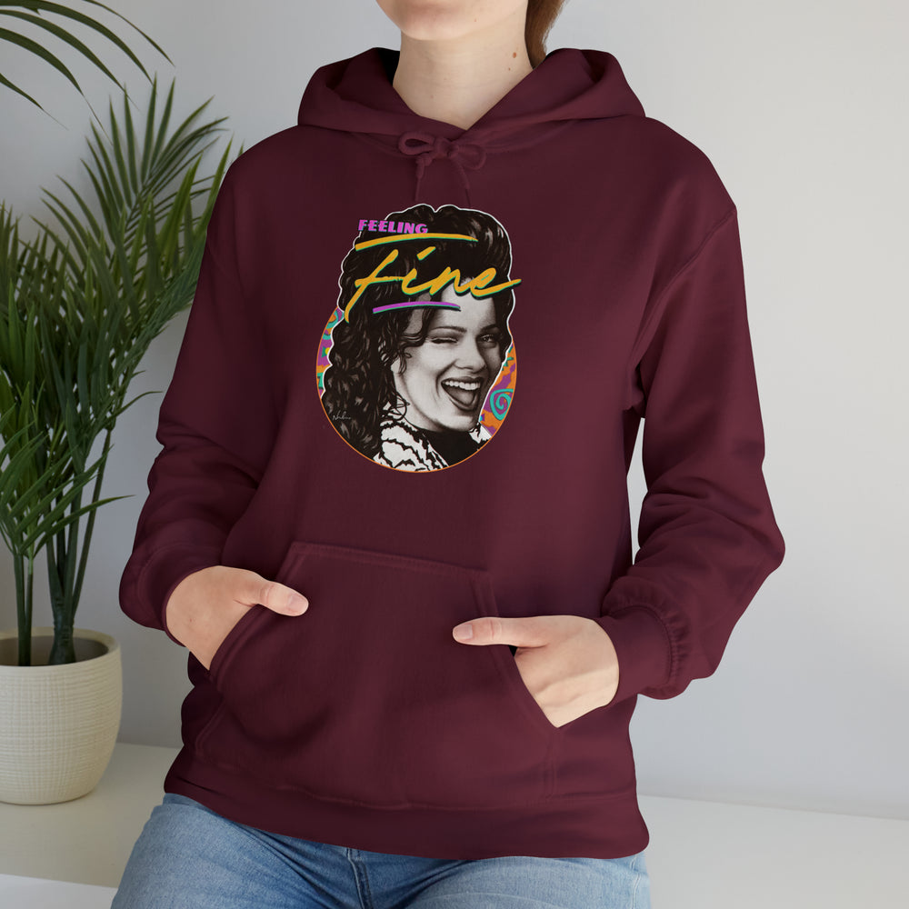 Feeling Fine [Australian-Printed] - Unisex Heavy Blend™ Hooded Sweatshirt