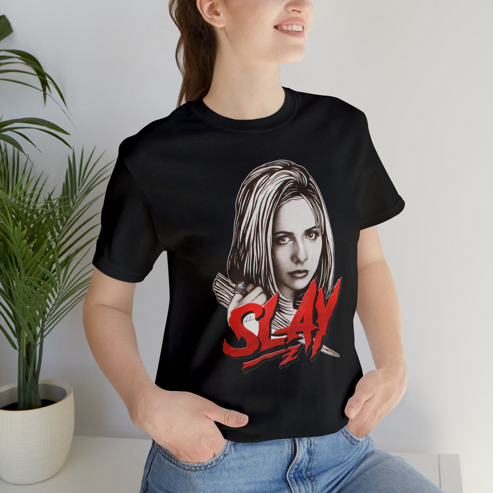 SLAY [UK-Printed] - Unisex Jersey Short Sleeve Tee