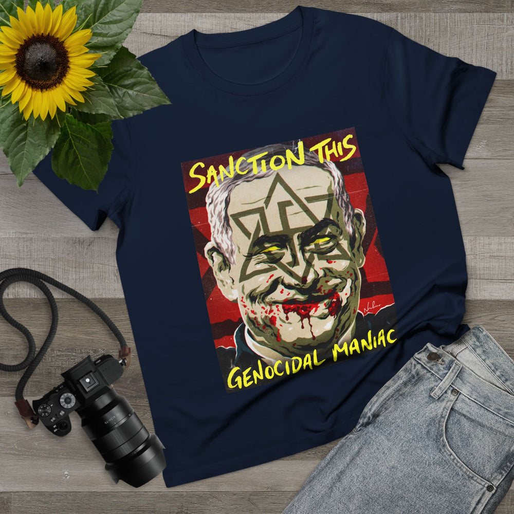 Sanction This Genocidal Maniac [Australian-Printed] - Women’s Maple Tee