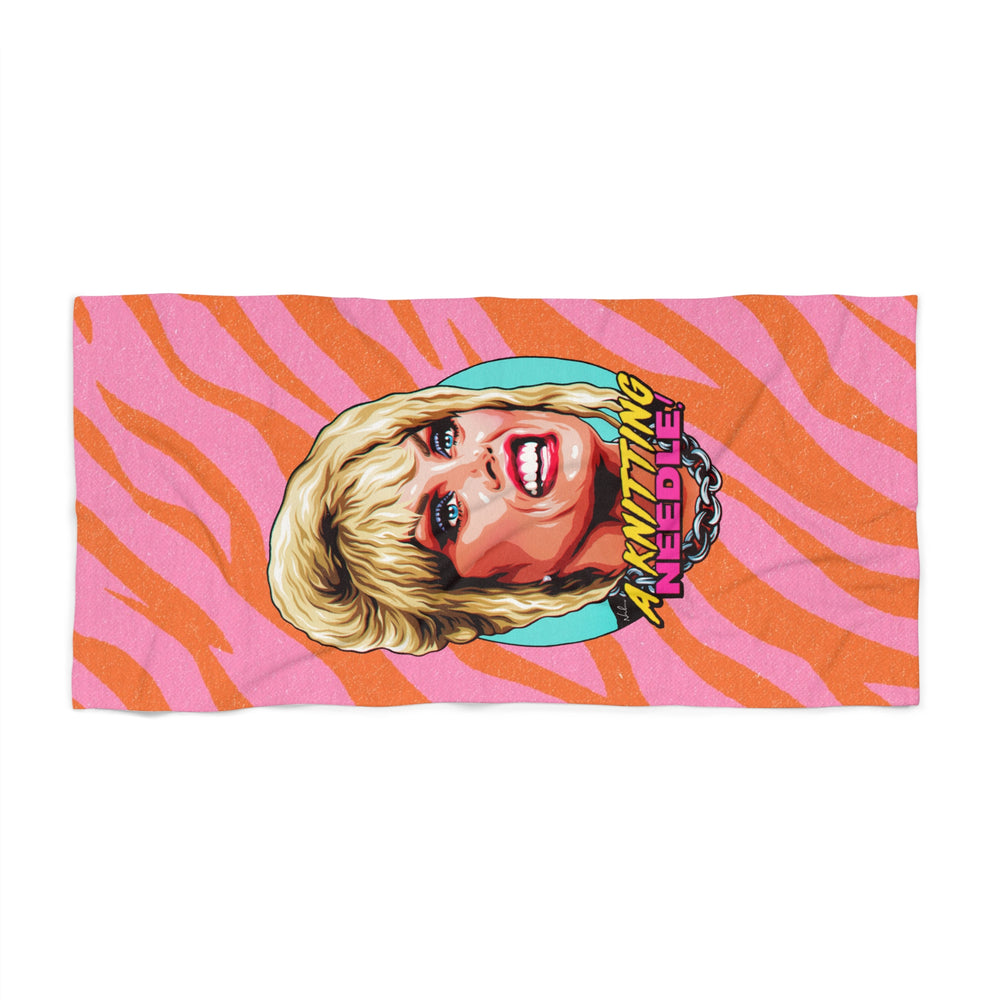 A Knitting Needle! - Beach Towel
