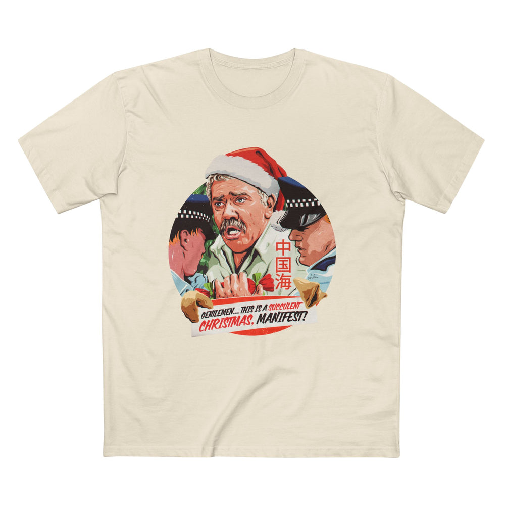 GENTLEMEN... THIS IS A SUCCULENT CHRISTMAS, MANIFEST! [Australian-Printed] Men's Staple Tee