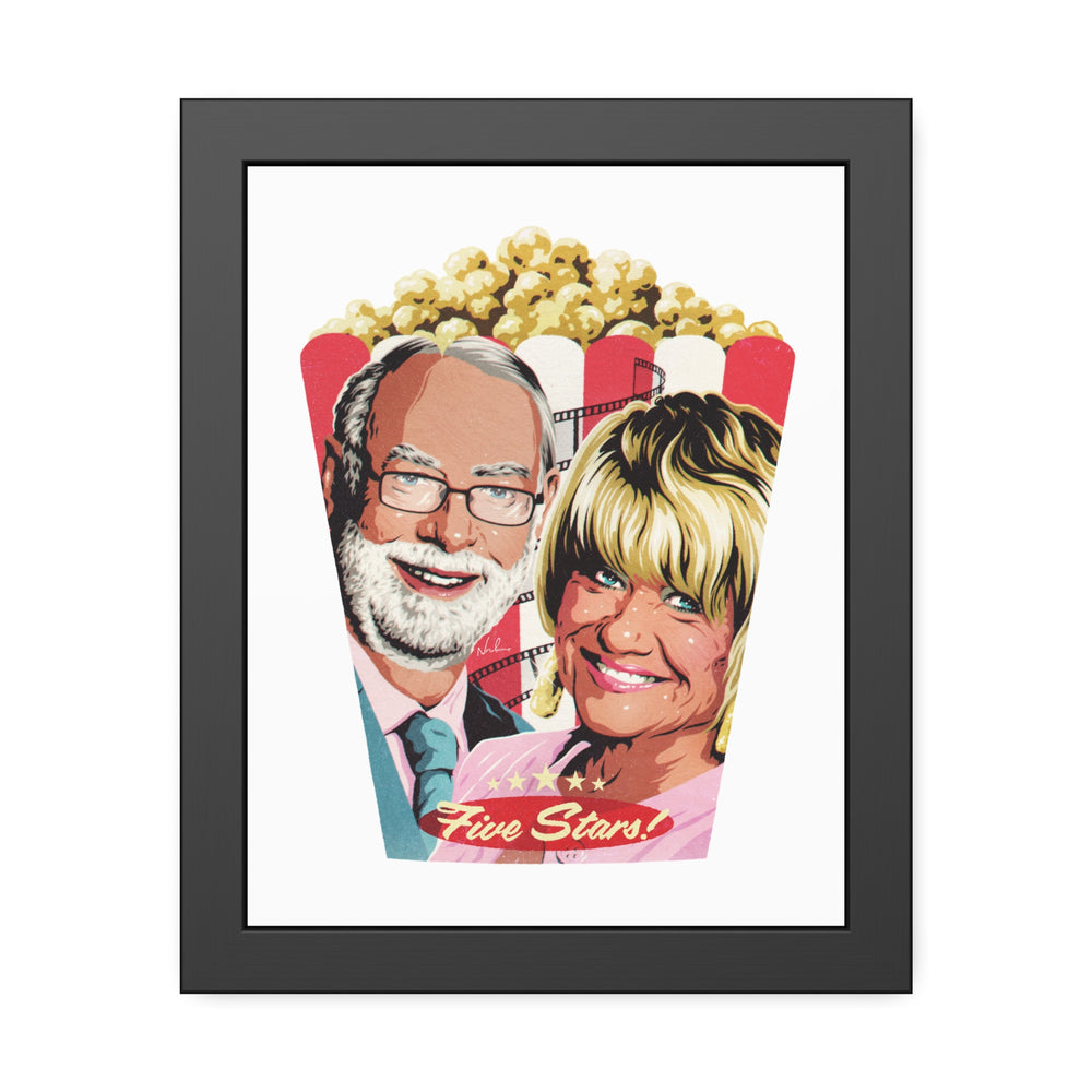 FIVE STARS! - Framed Paper Posters