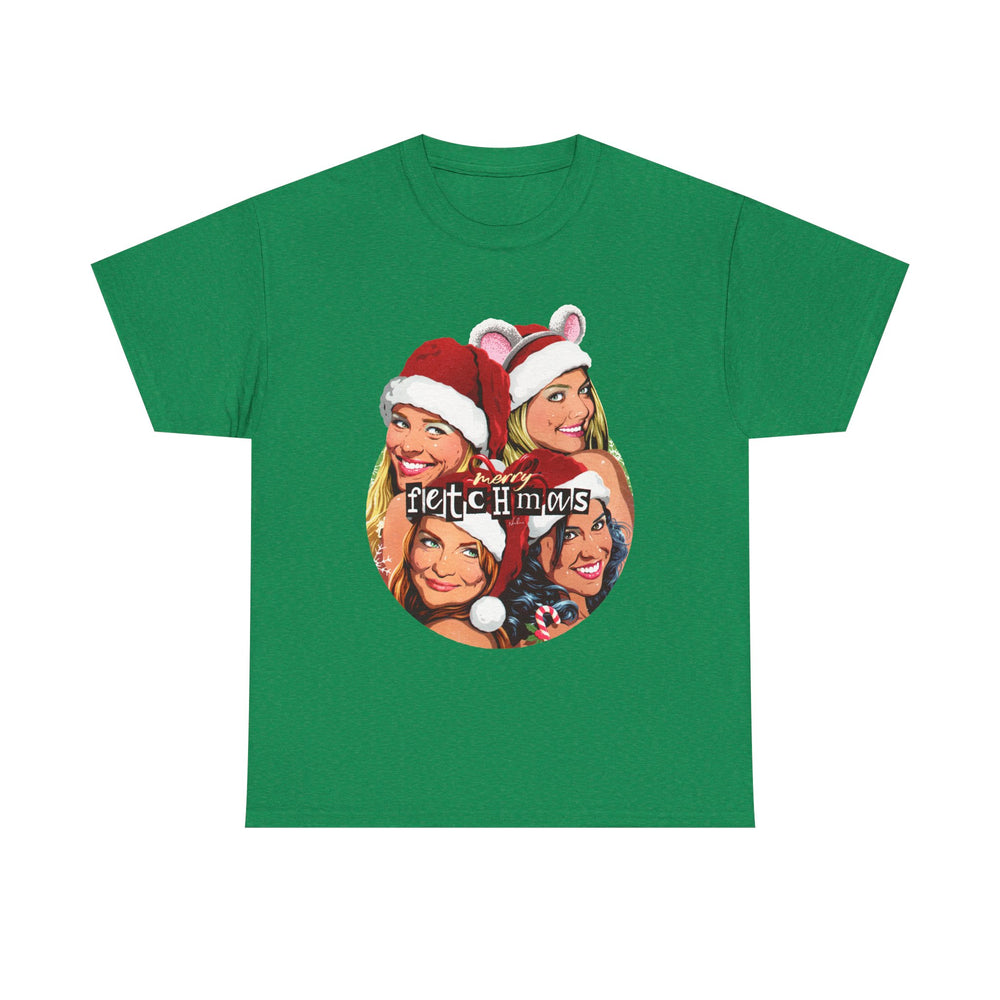 Merry Fetchmas! [Australian-Printed] - Unisex Heavy Cotton Tee
