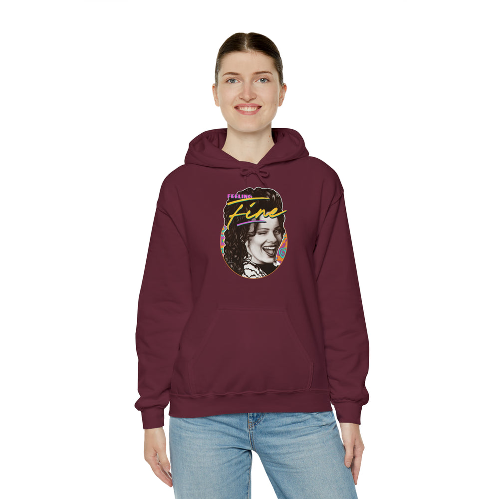 Feeling Fine [Australian-Printed] - Unisex Heavy Blend™ Hooded Sweatshirt