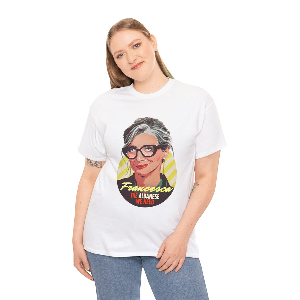 FRANCESCA ALBANESE [Australian-Printed] - Unisex Heavy Cotton Tee