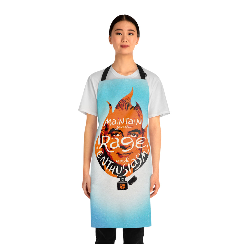 Maintain Your Rage And Enthusiasm - Apron (AOP)