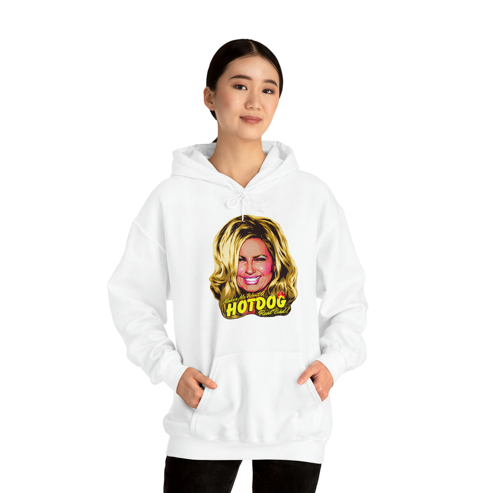 Makes Me want A Hot Dog Real Bad! [Australian-Printed] - Unisex Heavy Blend™ Hooded Sweatshirt