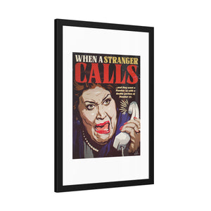 When A Stranger Calls - Framed Paper Posters