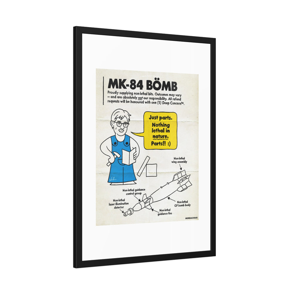 Nothing Lethal in Nature™ - Framed Paper Posters